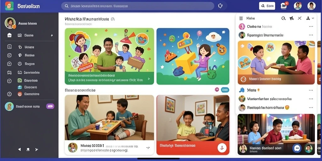 Fitur komunitas yang mendukung interaksi antar pemain.