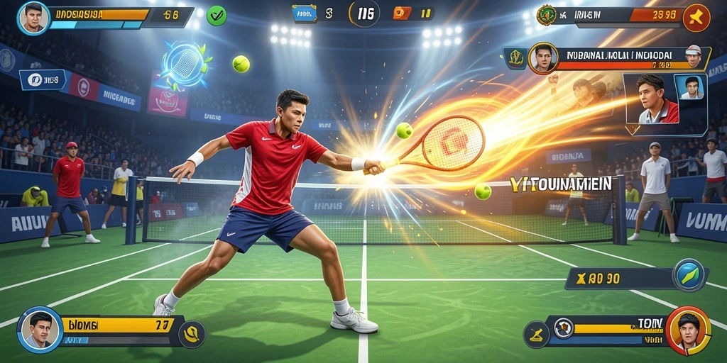 Beragam permainan yang selalu update setiap bulan.