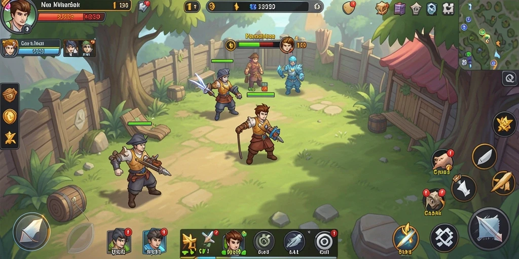 Gameplay yang seru dan mengasyikkan.