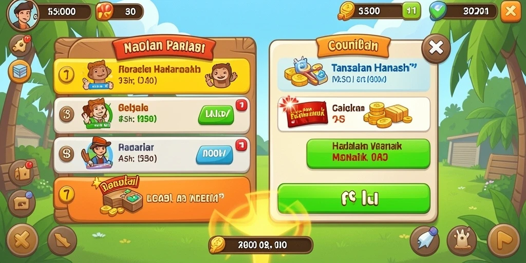Tangkapan layar dari turnamen yang sedang berlangsung.