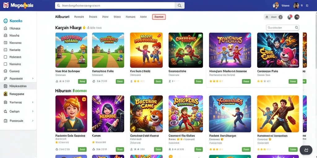 Screenshot dari bagian promosi dan bonus yang ditawarkan.